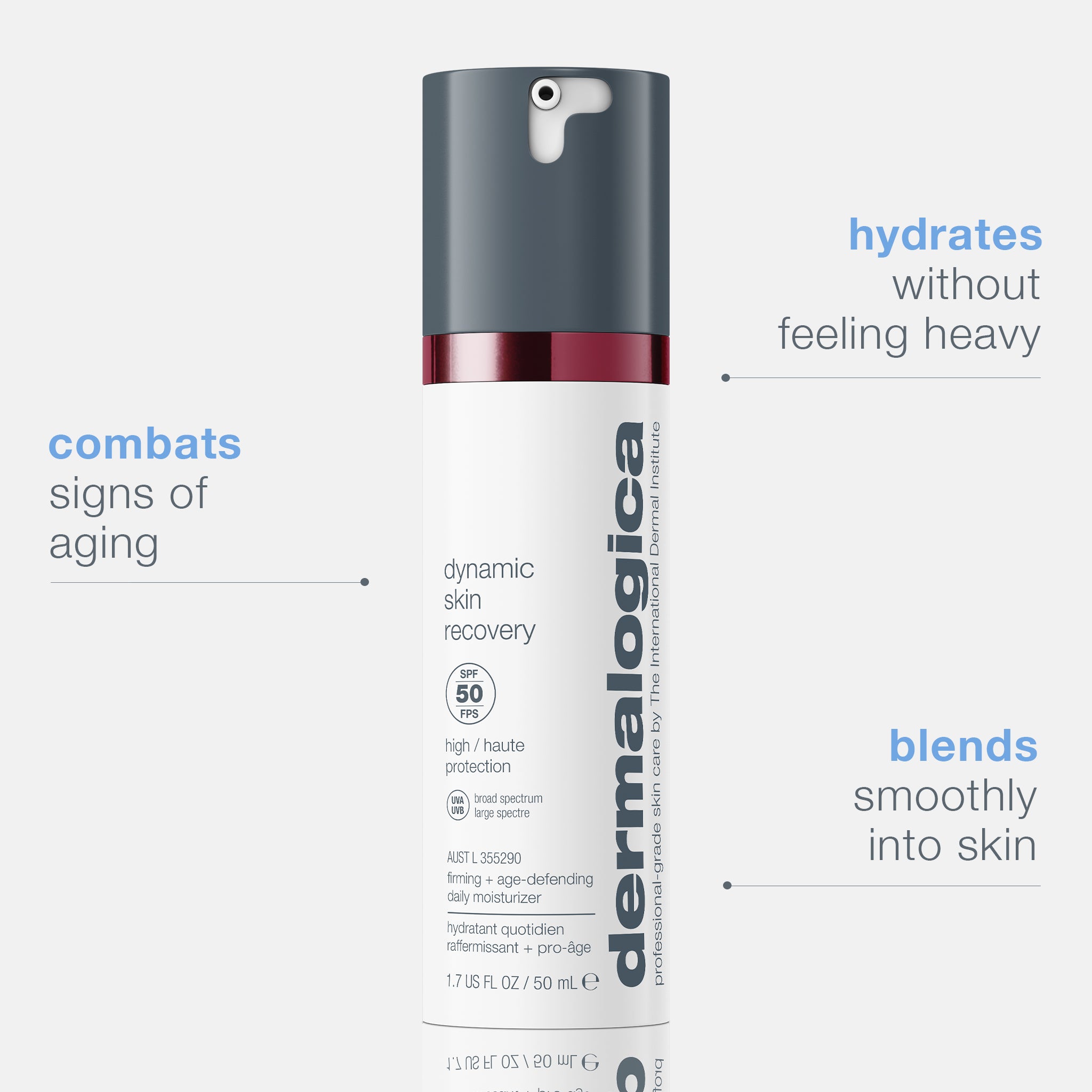 dynamic skin recovery spf50 moisturizer