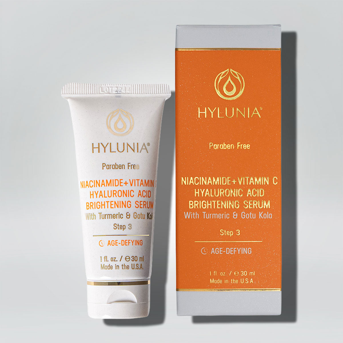 Niacinamide + Vitamin C Hyaluronic Acid Brightening Serum (Complimentary )