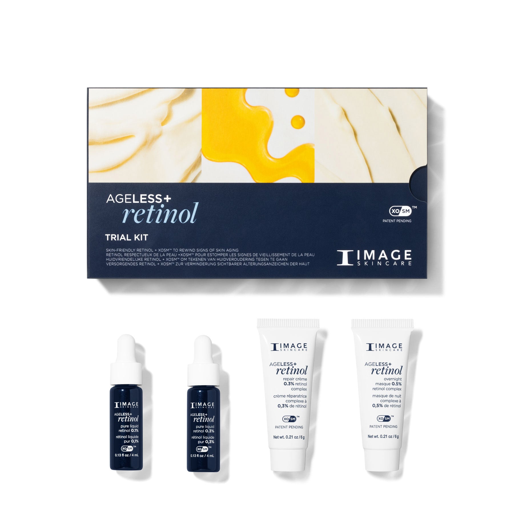 AGELESS+ retinol trial kit