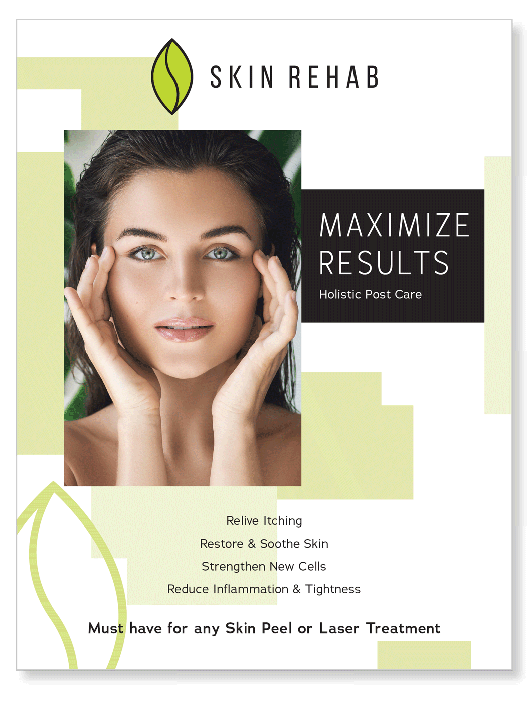 Skin Rehab Counter Card- Maximize Results