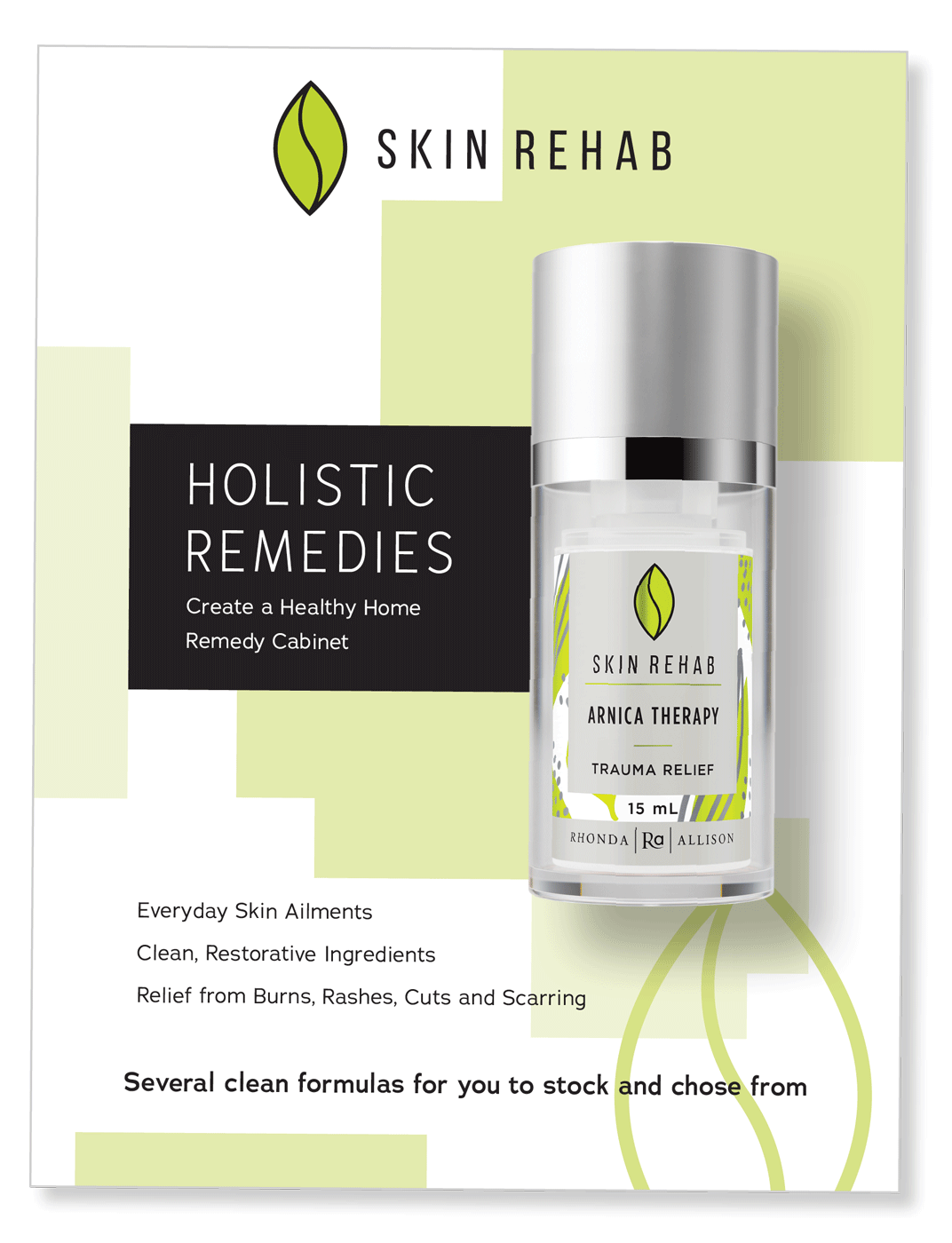 Skin Rehab Counter Card - Holistic Remedies