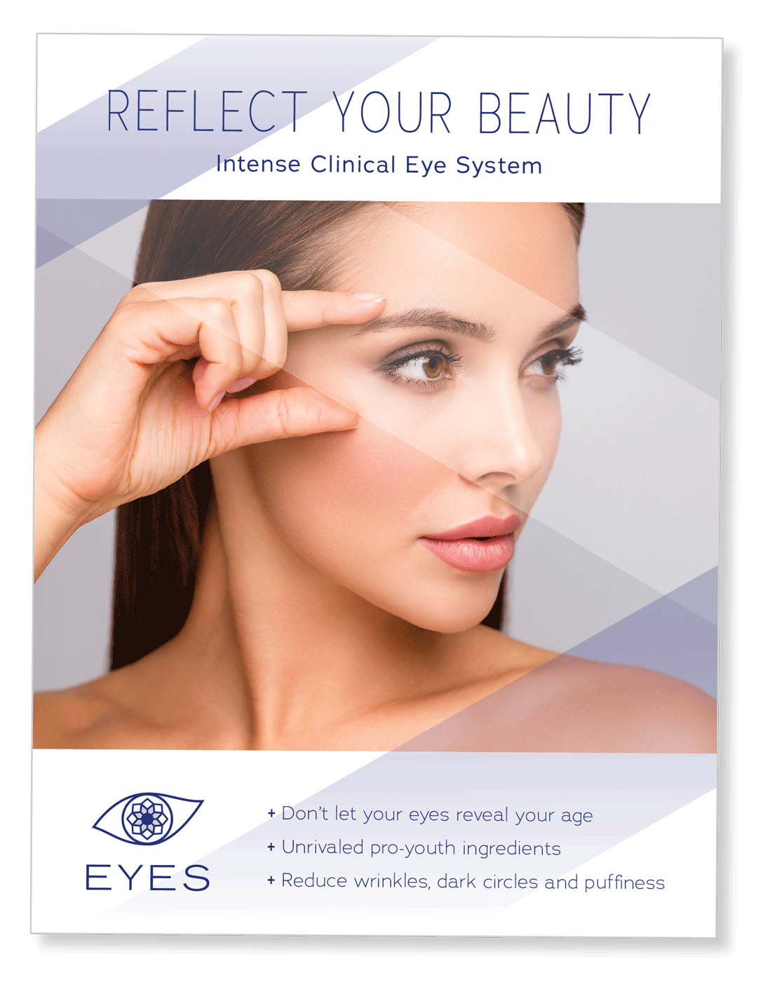 Eyes Counter Card- Reflect Your Beauty