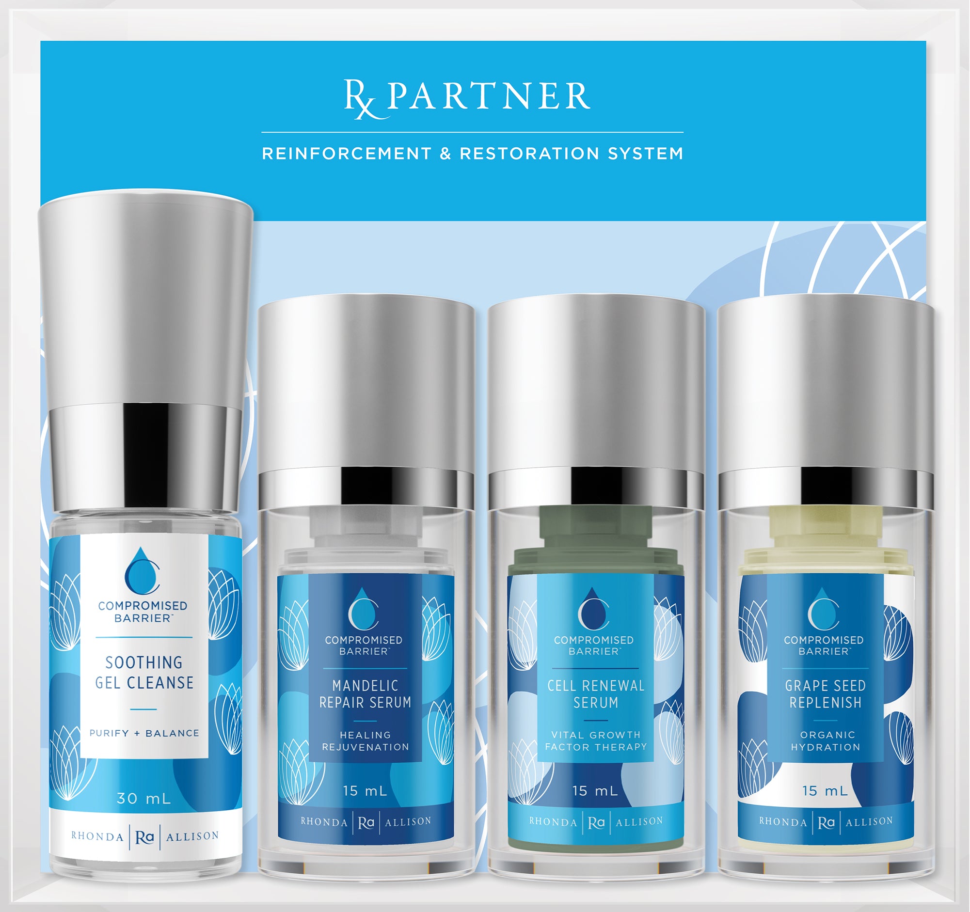 Rx Partner – Soothing Gel Cleanse Package of 6 Systems
