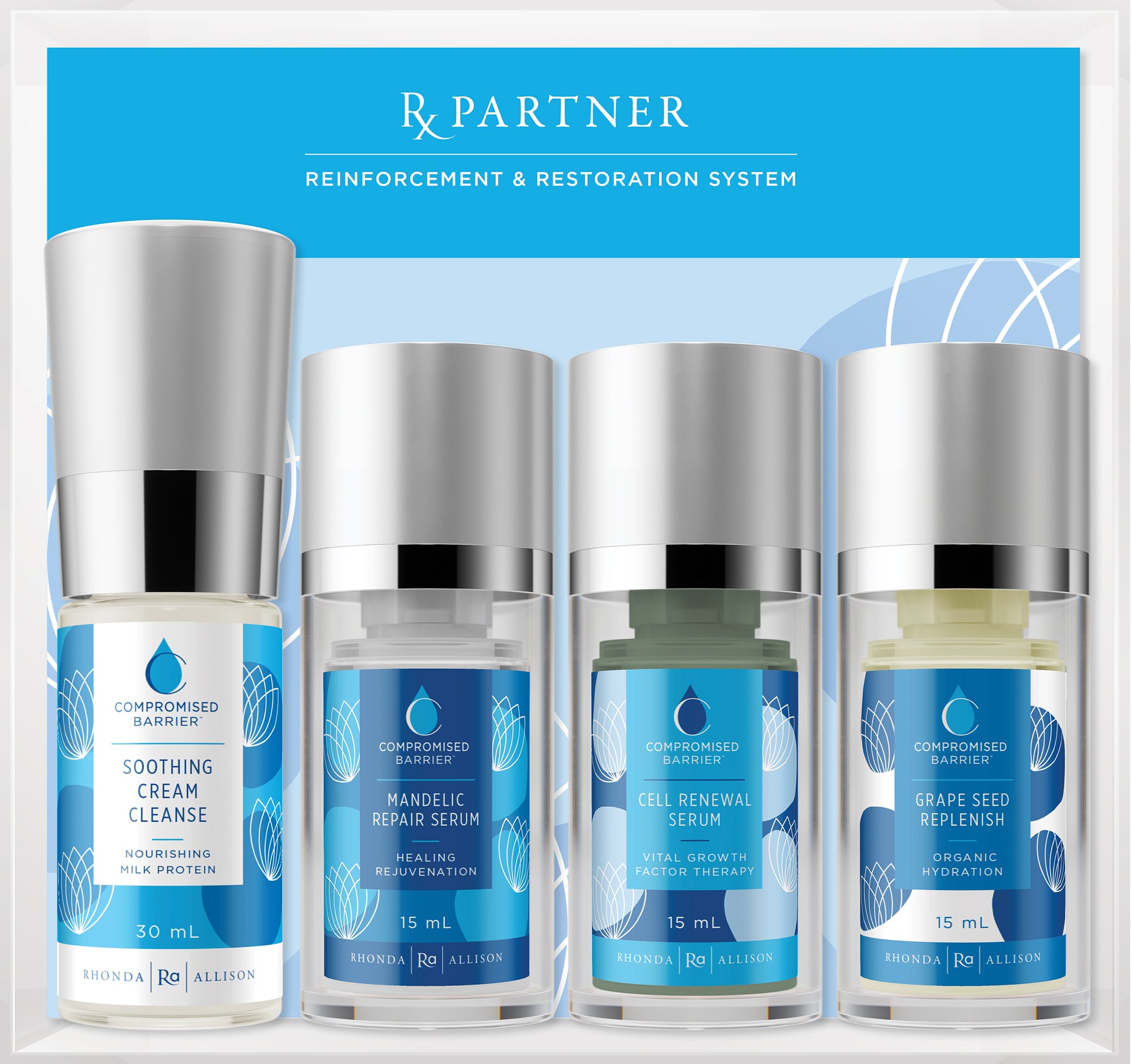 Rx Partner – Soothing Cream Cleanse Package of 6 Systems