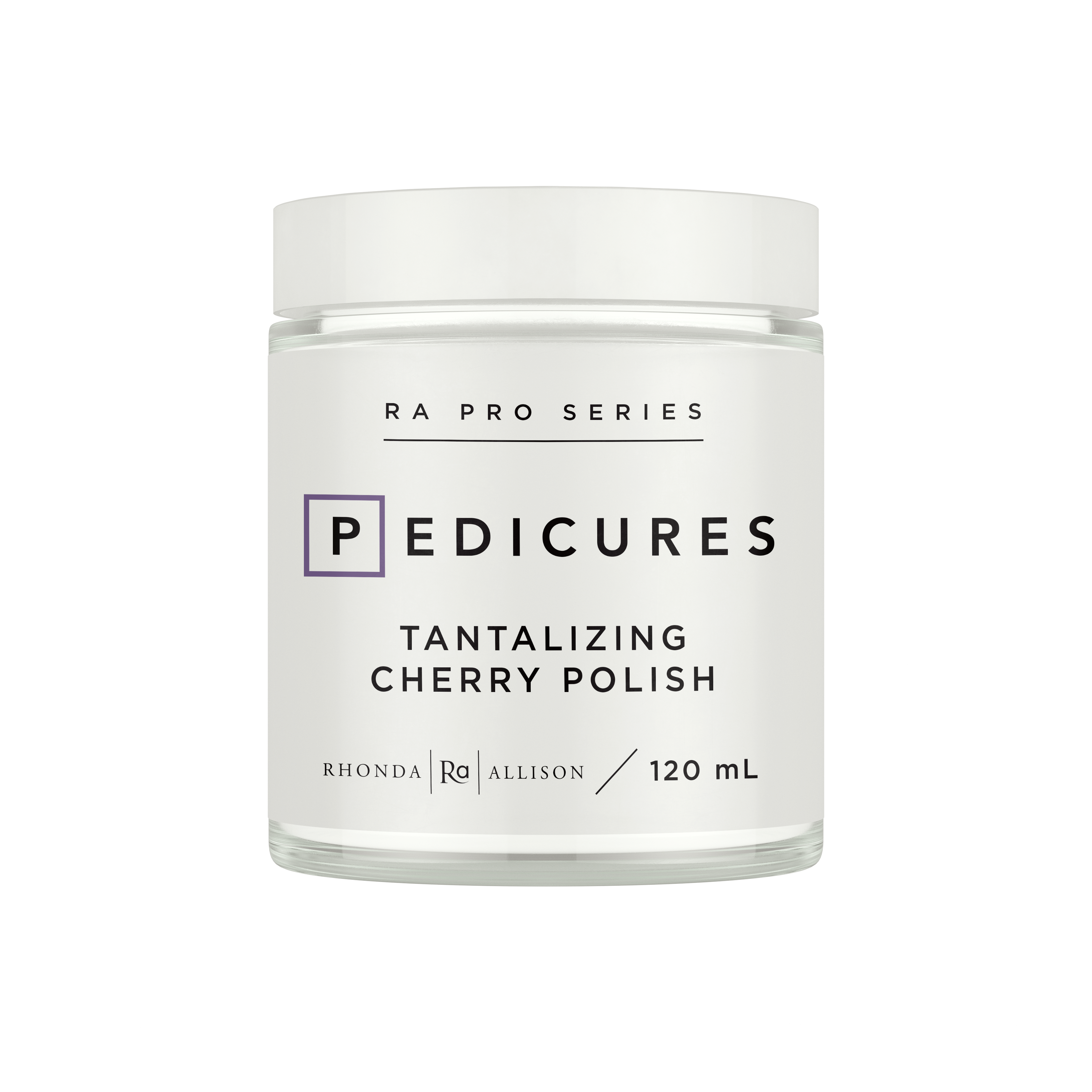 RA Pedicures Tantalizing Cherry Polish
