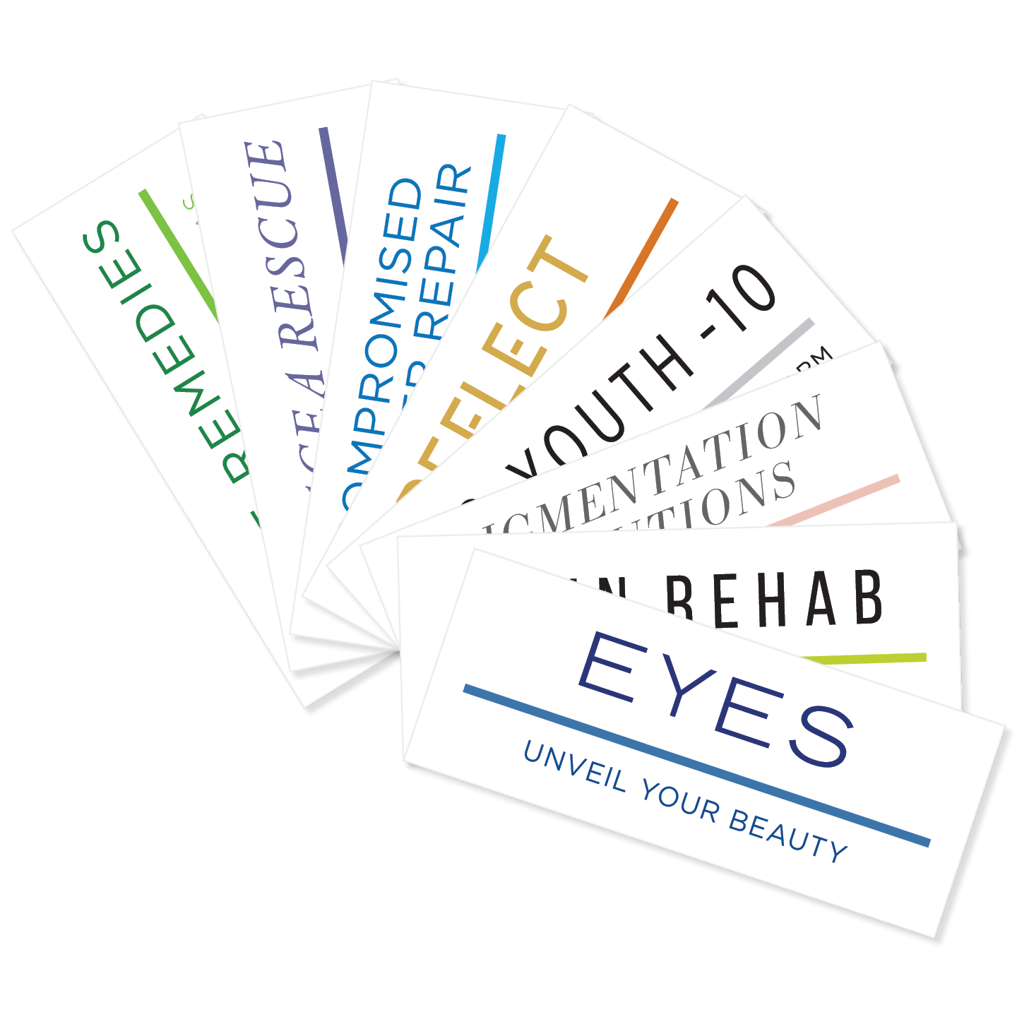 Brand Cards - Complete Set of 8