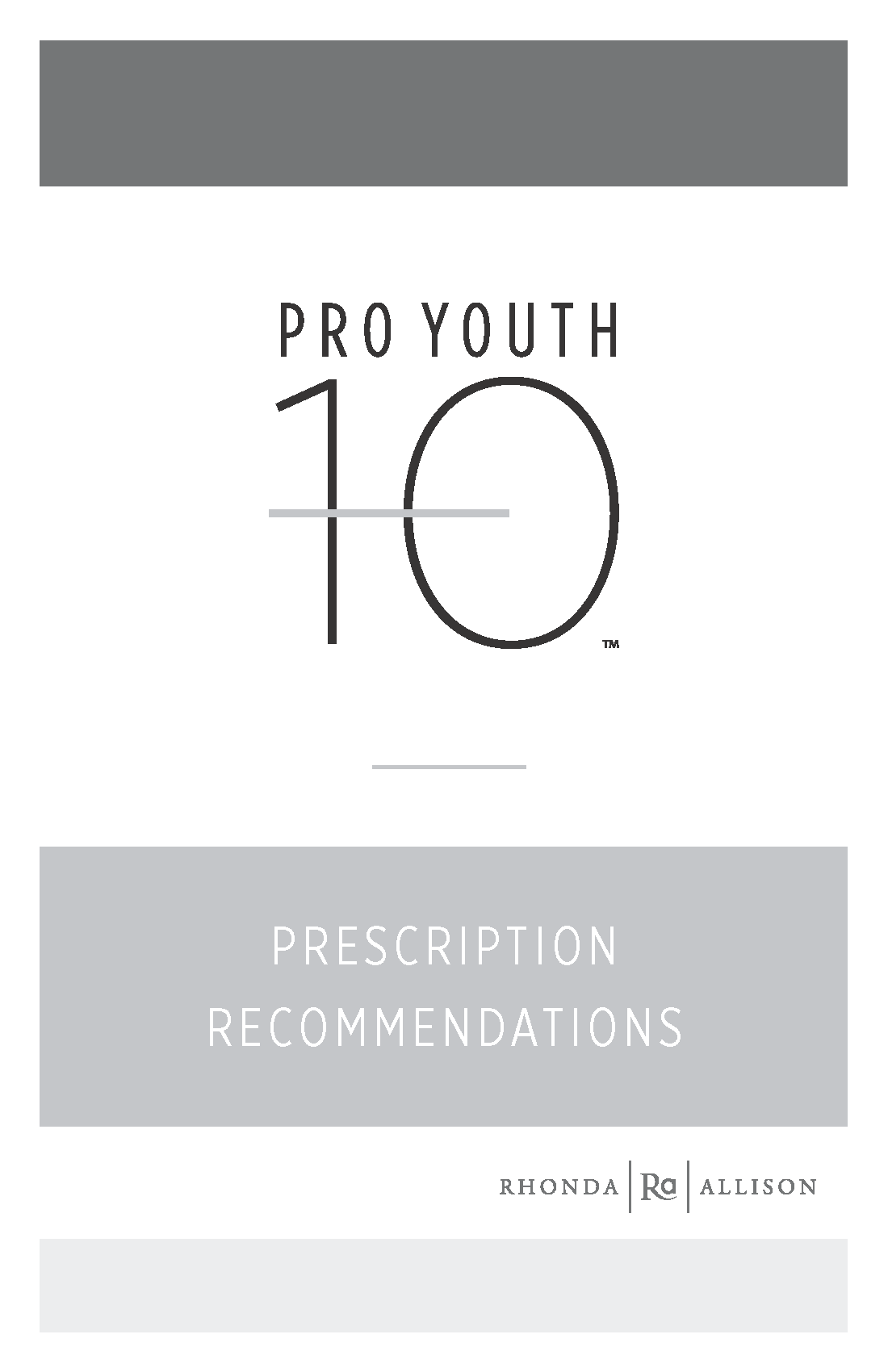 Minus 10 Prescription Recommendation Pads